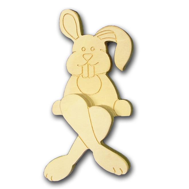 Kantenhocker "Hase" unbehandelt
