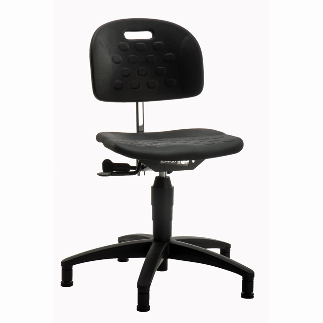 Arbeitsdrehstuhl Typ 09130   Arbeitsstuhl Sitzh�he bis 48 cm