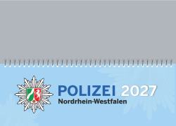 Polizei NRW Tischklappkalender 1-seitig 