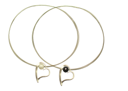 Stahlseilcollier Herz 