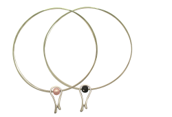 Stahlseilcollier Schleife 