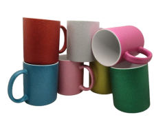 Keramiktasse "Glitzer" 