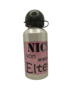 Aluminium Trinkflasche"Nicht von schlechten Eltern" 