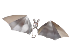 Edelstahlfledermaus 