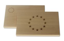 Frühstücksbrettchen 2-teiliges Set "Europa" 