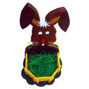 Osterhase mit Nest Kleve7