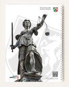 Collegeblock für Linkshänder - DIN A4 - kariert - Justitia 