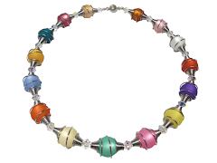 Kette Spiralpolarisperlen 