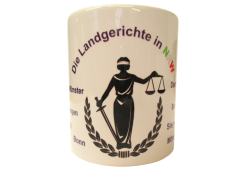 Justizkaffeetasse "Landgerichte NRW" 