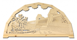 LED - Lichterbogen 'Möhnestaumauer' 