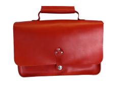 Ledertasche Rot 