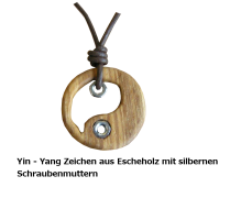 Halskette Yin-Yang Zeichen 