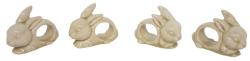Serviettenhalter "Hasen" 4er-Set 