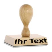 Ihr individueller Holzstempel