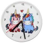 Wanduhr für Kinder 'Einhorn'