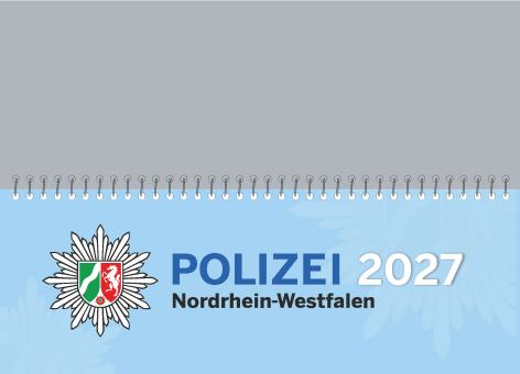 Polizei NRW Tischklappkalender 1-seitig