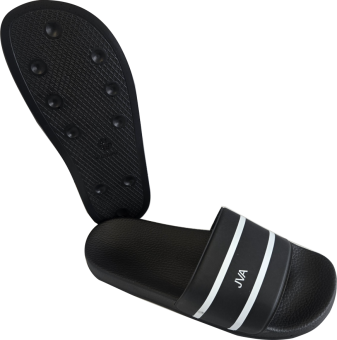 Badelatsche JVA, in schwarz