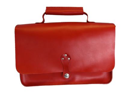 Ledertasche Rot