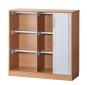 Rollladenschrank 1-türig 1206 x 450 x 1186 mm inkl. 3 T-Gleitschienen - Vorschaubild 1