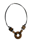 Halskette mit rundem Anhänger - Vorschaubild 1