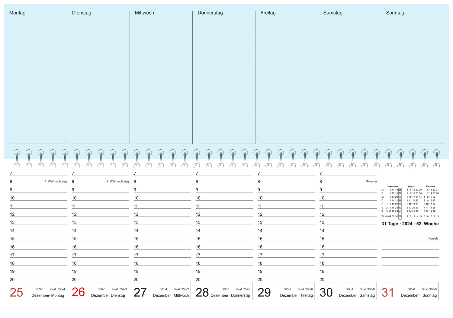 www.knastladen.de  Polizei NRW Tischklappkalender 2025 zweiseitig